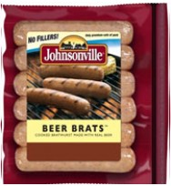 COOKED BRATS 396G
